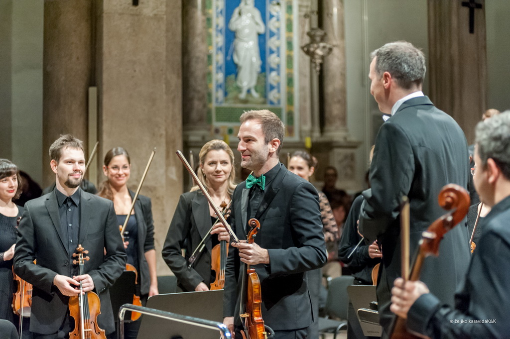Stefan Milenković i Zadarski komorni orkestar u katedrali sv. Stošije