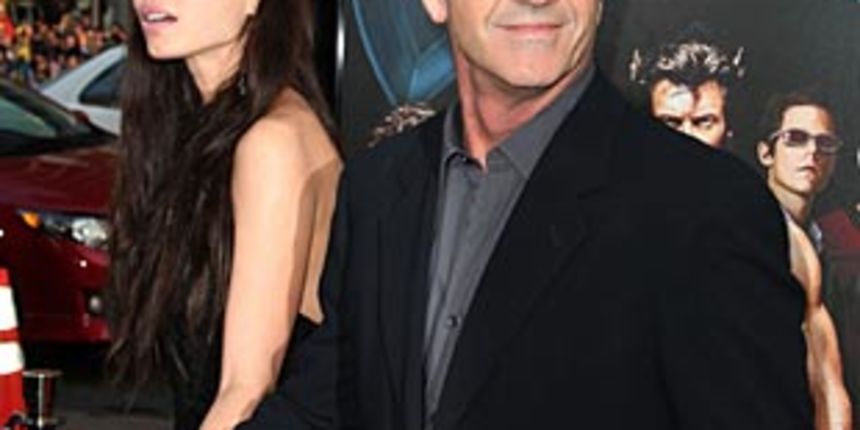 Mel Gibson i Oksana Mel Gibson i Oksana