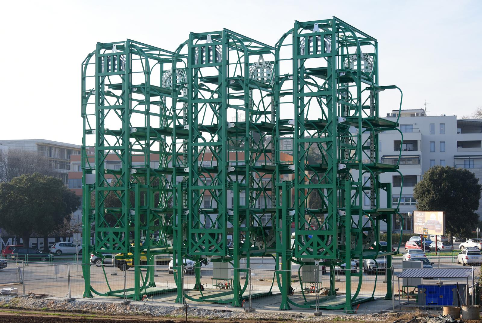 Pula uskoro dobiva tri rotirajuće garaže