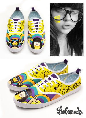 Ručno oslikana odjeća i obuća (bobsmade.deviantart.com)