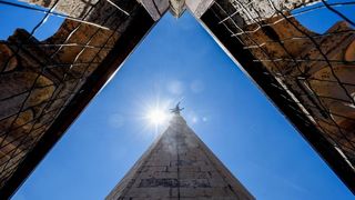 Pogled sa zvonika zadarske katedrale sv. Stošije, Foto: Dino Stanin/PIXSELL