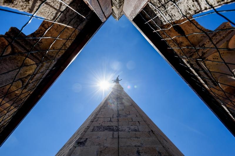 Pogled sa zvonika zadarske katedrale sv. Stošije, Foto: Dino Stanin/PIXSELL