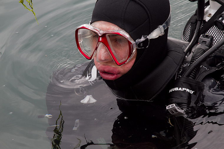 Ekološka akcija čišćenja podmorja u Bibinjama, foto: Leo Banić Ekološka akcija čišćenja podmorja u Bibinjama, foto: Leo Banić