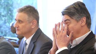 Predsjednica RH primila predstavnike Domoljubne koalicije i Hrvatska raste na konzultacije. Foto: Goran Stanzl/PIXSELL