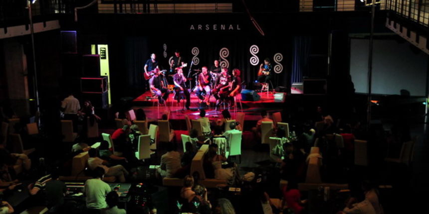 Klapa Libar u Arsenalu 25. lipnja 2010, Foto: Ivan Dilber