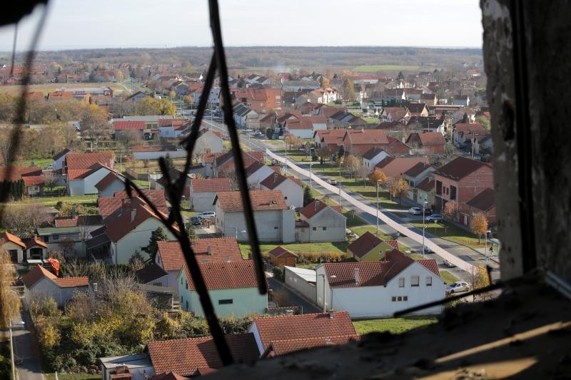 Vukovarski vodotoranj na Mitnici kao simbol stradanja grada Vukovara. Photo: Grgur Zucko/PIXSELL Vukovarski vodotoranj na Mitnici kao simbol stradanja grada Vukovara. Photo: Grgur Zucko/PIXSELL