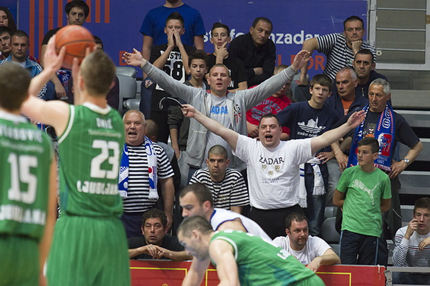 ABA liga, 26. kolo: KK Zadar – KK Union Olimpija 77-75, Foto: Kristijan Orlić