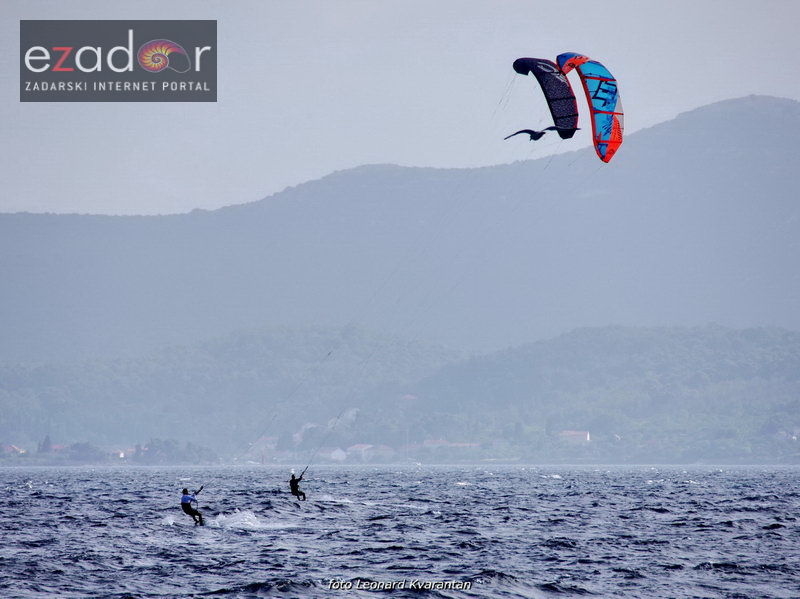 Guštanje surfera u jakom jugu Guštanje surfera u jakom jugu