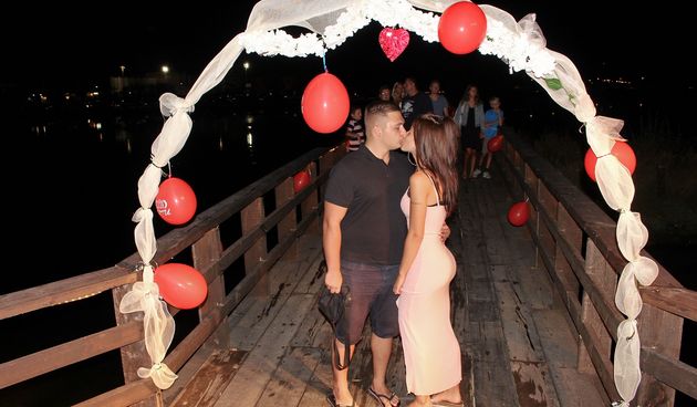 Romantična noć u Ninu