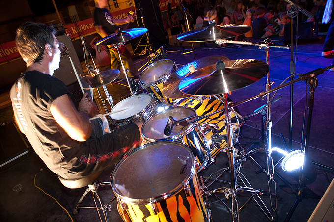 Davor Gobac i Psihomodo pop u Bibinjama, Foto: Leo Banić