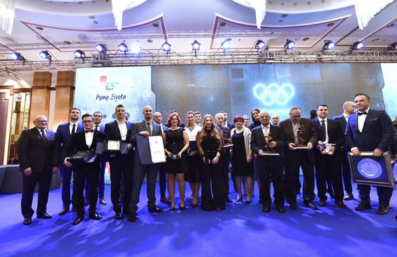 U Hotelu Westin proglaseni su najbolji sportasi 2017. godine u izboru Hrvatskog olimpijskog odbora