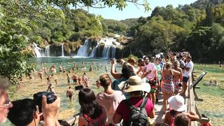 Ljetne radosti na Skradinskom buku u NP Krka