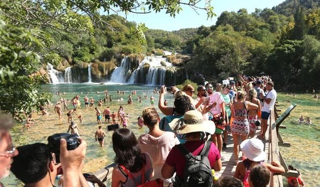 Ljetne radosti na Skradinskom buku u NP Krka