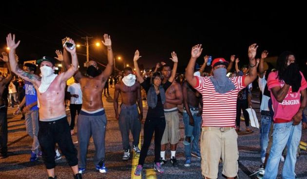 Prosvjedi u Fergusonu, foto: en.ria.ru