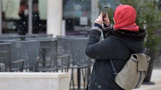 Prve snježne pahulje u Zadru