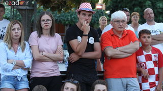 Bibinje: Navijanje za Vatrene i fešta nakon pobjede nad Engleskom