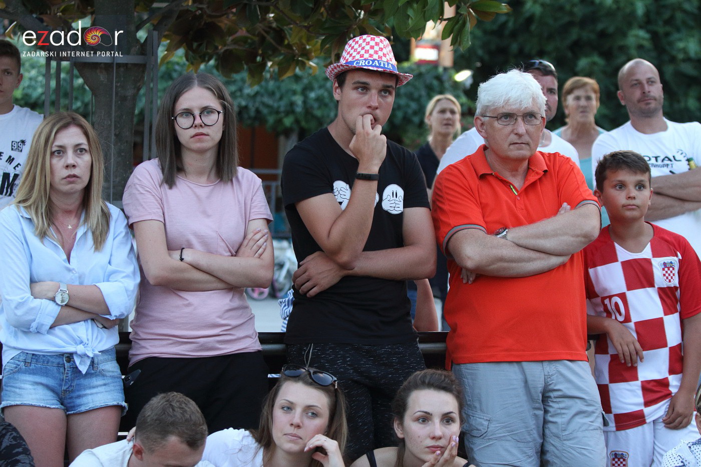 Bibinje: Navijanje za Vatrene i fešta nakon pobjede nad Engleskom