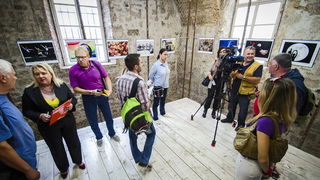 Kneževa palača: Otvorenje izložbe “Hrvatska novinska fotografija 2013.”, Foto: Marin Pitton