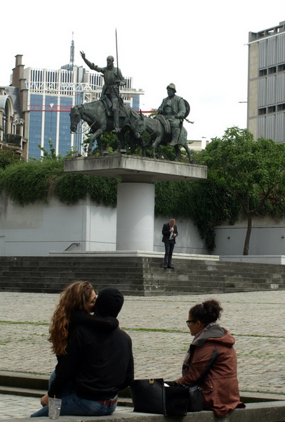Đir centrom Bruxellesa. Foto: Edvard Šprljan Đir centrom Bruxellesa. Foto: Edvard Šprljan
