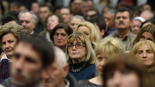 Zadar, 020213.
Samostan Skolskih sestara franjevki u Arbanasima.
Nakon Zagreba, kontroverzna znanstvenica Judith Reisman predavanje na temu spolnog odgoja veceras je odrzala i u Zadru.
Na fotografiji: detalj sa predavanja.
Foto: Jure Miskovic / CROPIX Zadar, 020213.
Samostan Skolskih sestara franjevki u Arbanasima.
Nakon Zagreba, kontroverzna znanstvenica Judith Reisman predavanje na temu spolnog odgoja veceras je odrzala i u Zadru.
Na fotografiji: detalj sa predavanja.
Foto: Jure Miskovic / CROPIX