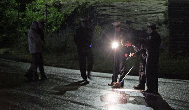 Policija – Uviđaj –  Prometna nesreća (foto: Marin Gospić)