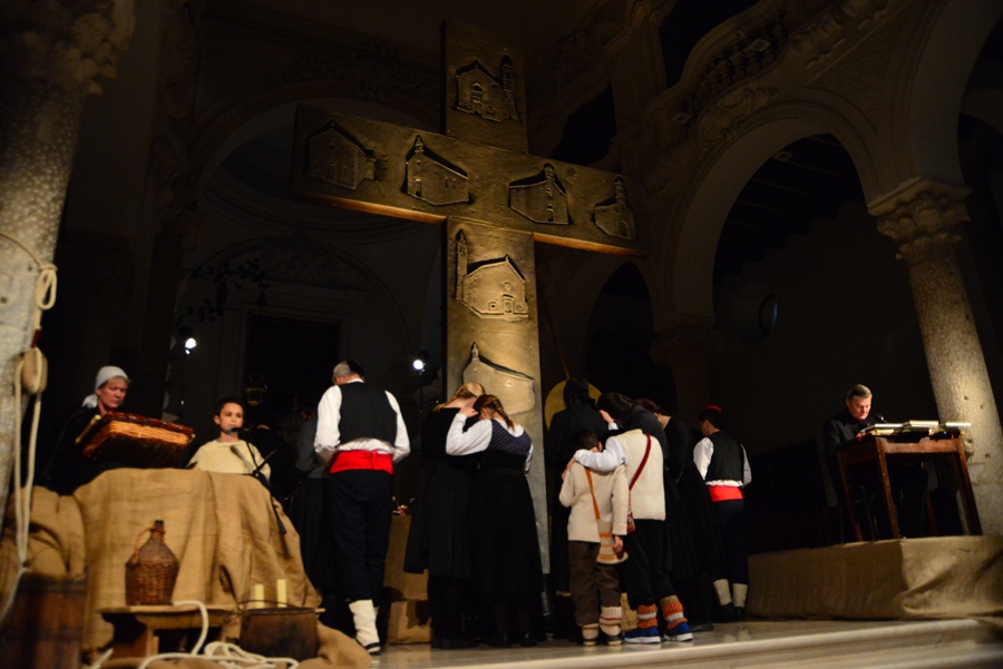 Pasionski oratorij “Zadnja postaja” ; foto Iva Perinčić