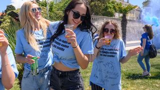 Zadarski maturanti obilježili kraj škole na rivi