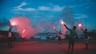 JK Uskok: Proslava olimpijskog zlata Fantele i Marenića