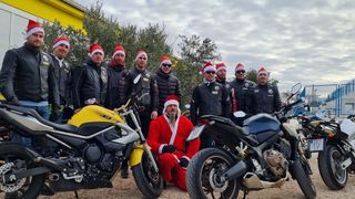 Bibinje: Moto mrazovi razveselili mališane Bibinje: Moto mrazovi razveselili mališane