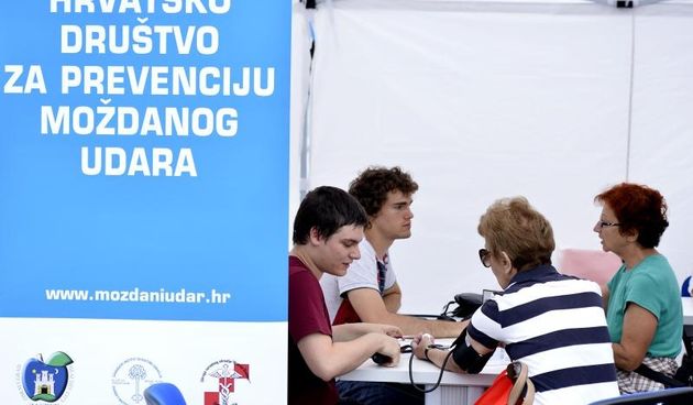 Dan moždanog udara. Photo: Marko Lukunic/PIXSELL