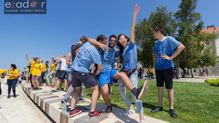 Ludijada zadarskih maturanata na Pozdravu suncu i Morskim orguljama