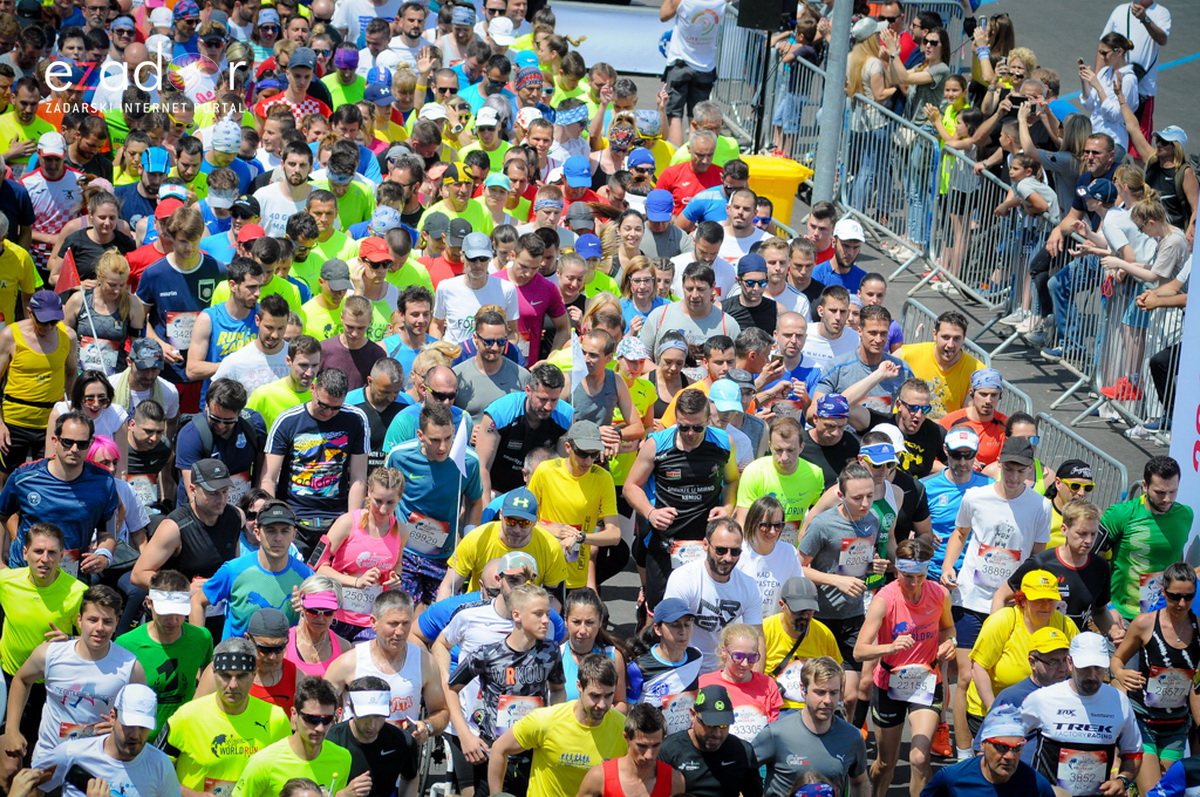 Start utrke Wings for Life World Run Zadar 2018.