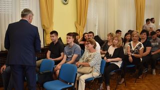 Prijem za nagrađivane učenike osnovnih i srednjh škola