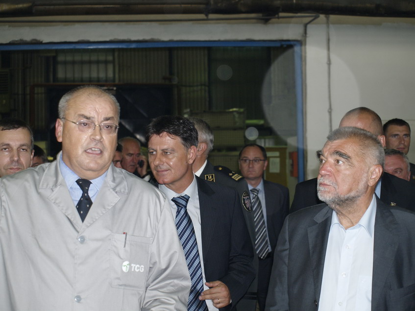 Predsjednik Mesic u TCG Benkovac Predsjednik Mesic u TCG Benkovac