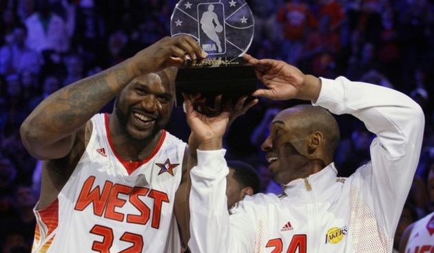 Kobe i Shaq MVP All Star utakmice (Foto:Reuters)