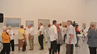 U Gradskoj loži otvorena izložba slika i skulptura Izvora Oreba U Gradskoj loži otvorena izložba slika i skulptura Izvora Oreba