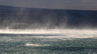 Bura u Podvelebitskom kanalu Bura u Podvelebitskom kanalu