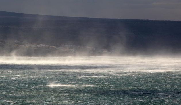 Bura u Podvelebitskom kanalu
