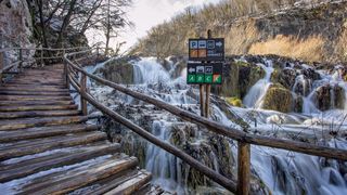 Zimska idila u Nacionalnom parku Plitvička jezera Zimska idila u Nacionalnom parku Plitvička jezera