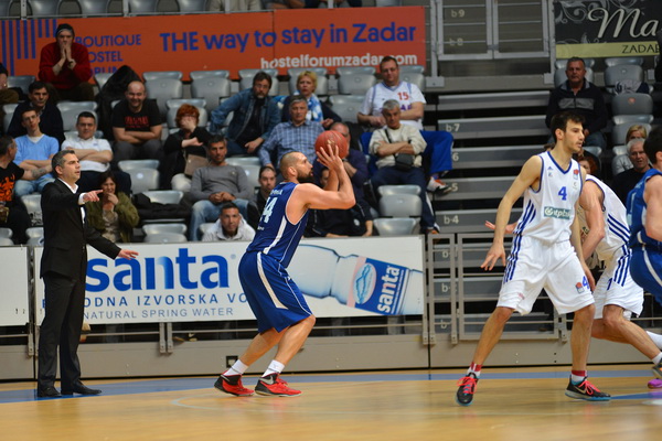 A-1 liga za prvaka, 9. kolo: KK Zadar – KK Kvarner 2010 81-66