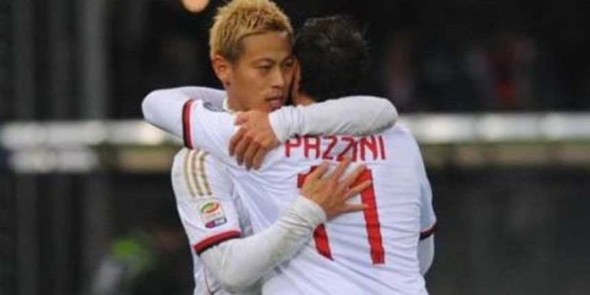 Keisuke Honda, foto: acmilan.com Keisuke Honda, foto: acmilan.com