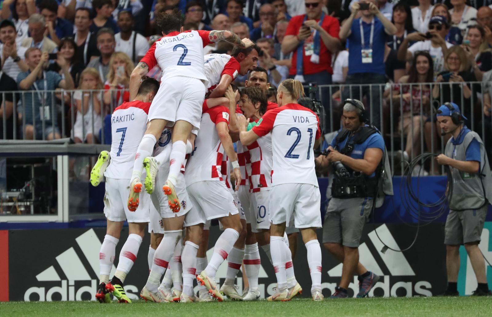 Svjetsko nogometno prvenstvo 2018., finale, Hrvatska – Francuska