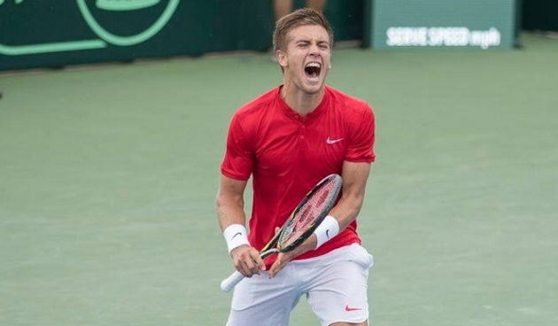 Borna Ćorić. Foto: Davis Cup
