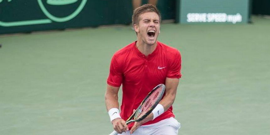 Borna Ćorić. Foto: Davis Cup