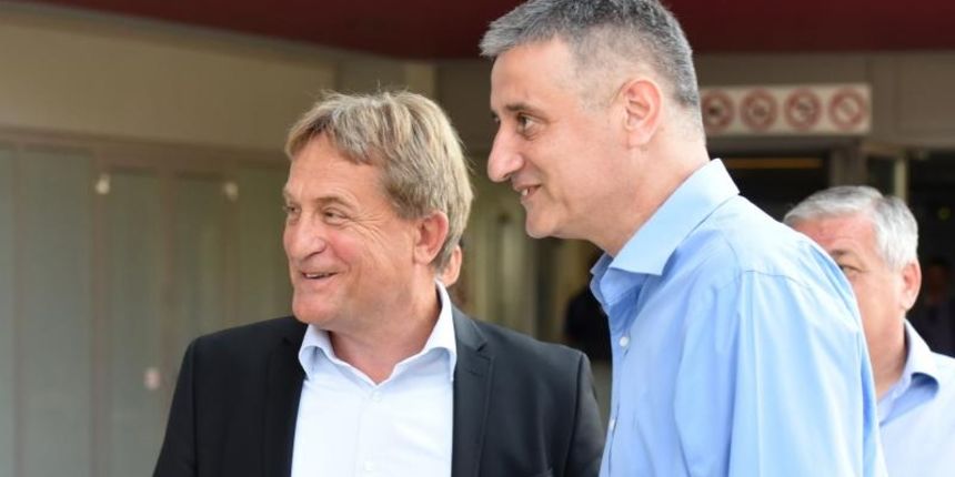 U SC Višnjik u dvorani Krešimir Ćosić održana 43. sjednica Predsjedništva Hrvatske demokratske zajednice. Photo: Dino Stanin/PIXSELL U SC Višnjik u dvorani Krešimir Ćosić održana 43. sjednica Predsjedništva Hrvatske demokratske zajednice. Photo: Dino Stanin/PIXSELL