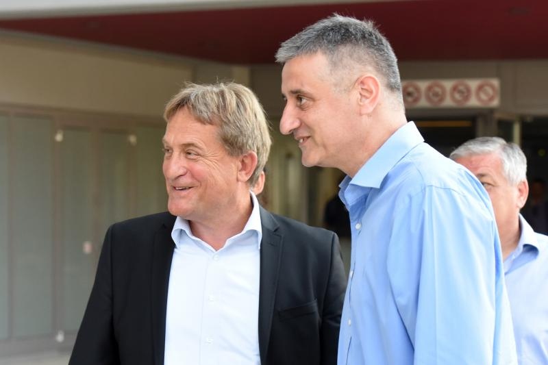 U SC Višnjik u dvorani Krešimir Ćosić održana 43. sjednica Predsjedništva Hrvatske demokratske zajednice.  Photo: Dino Stanin/PIXSELL