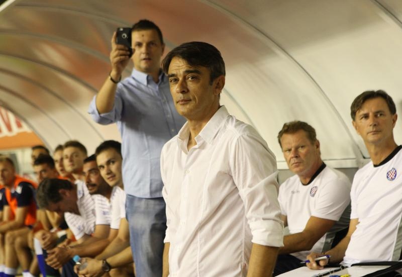30.07.2015., stadion Poljud, Split – Prva utakmica treceg pretkola Europa lige, HNK Hajduk – Stromsgodset IF. Damir Burić. Photo: Ivo Cagalj/PIXSELL