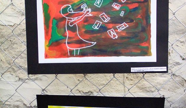 Otvorenje izložbe učenika Škole za primjenjenu umjetnost