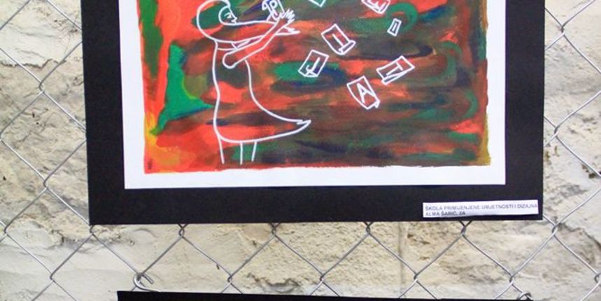 Otvorenje izložbe učenika Škole za primjenjenu umjetnost