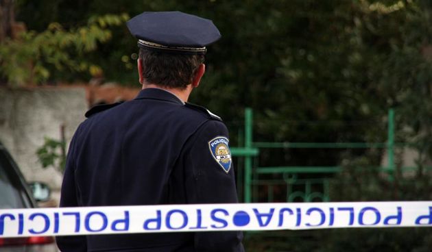 Policija – očevid (Foto: Marin Gospić)